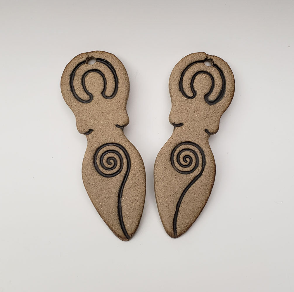 Spiral Goddess Ornament
