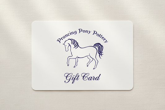 Prancing Pony Pottery Gift Card